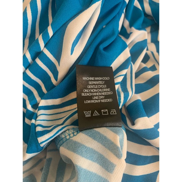 Antthony Design Originals Sz 2X Womens Faux Wrap Maxi Stretch Short Sleeve Dress - Picture 5 of 9